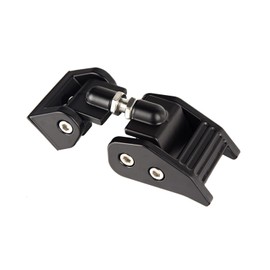 Rugged Ridge 11210.11 Hood Catch Kit, Black; 07-18 Jeep Wrangler JK