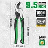 SK 9.5-Inch Cable Cutter, Heavy-Duty Wire Cutter, High Leverage Cable