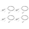 PATIKIL Ceiling Hanging Wire Cable Kit, 2m/6.6ft 4 Set Adjustable