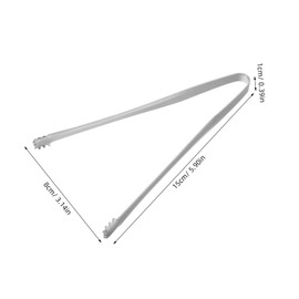 Luxshiny 2Pcs Removal Tongs Portable Lightweight Kitchen Gadget for Broken Egg Shells and Egg White Separation Essential Tools for Chefs and Bakers Egg Cracker Tool