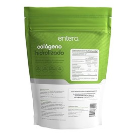 Entera | Colágeno Hidrolizado 300g, Péptidos de Colágeno Tipo I, II y III, Suplemento Alimenticio