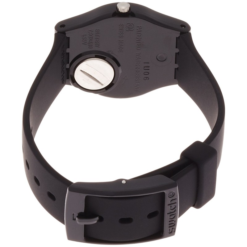 Swatch LB170E Lady Lady Black Single Wristwatch