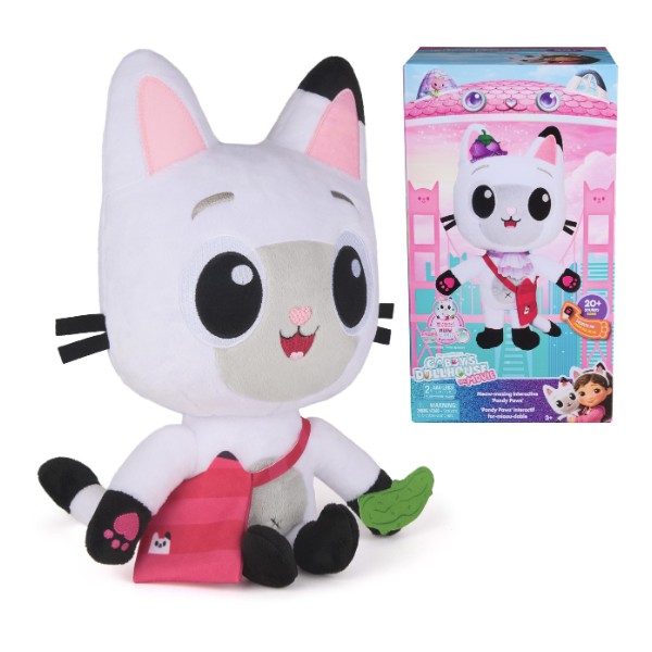 Gabby's Dollhouse: The Movie, Meow-Mazing Interactive Pandy Paws Plush Toy