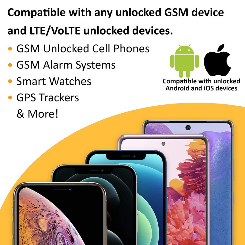 $5 Alarm SIM Card for GSM Home/Business Security Alarm System