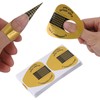 100 Pcs Nail Forms for Acrylic, Gold Horseshoe Nail Extension