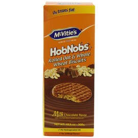McVities Milk Chocolate Hob Nobs, 10.5-Ounce (Pack of 4)