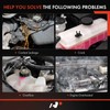 A-Premium Engine Coolant Reservoir Tank with Cap Compatible with Volvo
