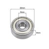 sourcing map 638ZZ Double Shielded ABEC-3 Ball Bearings 8 x