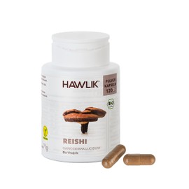 Organic Reishi Powder Capsules (120 Capsules)