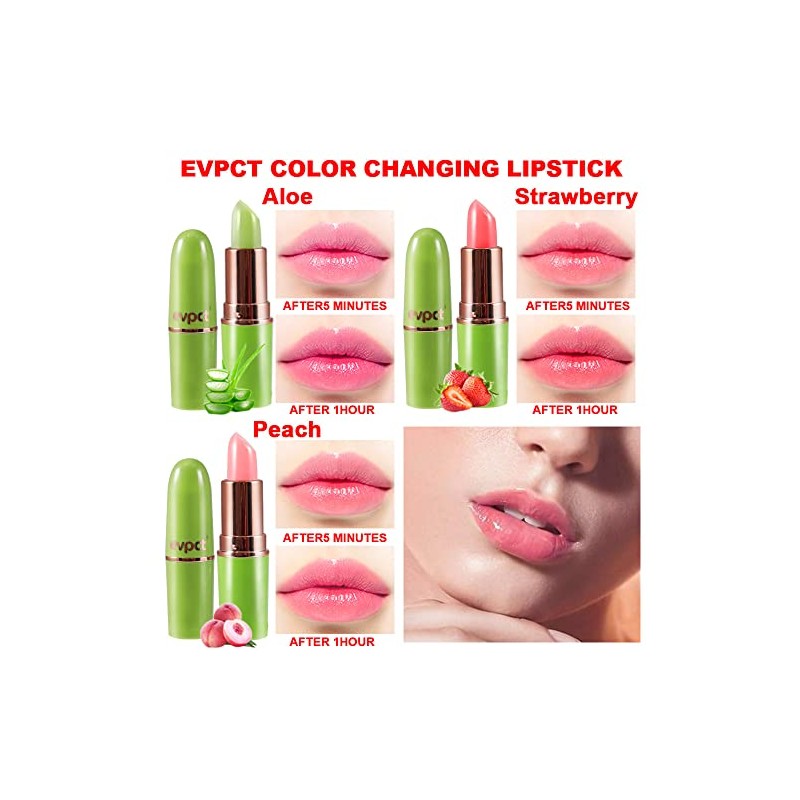 Bálsamo Labial con Brillo y Color Aloe Vera Lip Balm