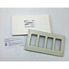 Control4 Gen3 C4-FP4-LA Faceplate, 4-Gang (Light Almond)