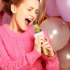 Wireless Microphone System Bluetooth Home Rechargeable Handheld Portable KTV Karaoke