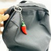 MMQXWZG Red Chili Pepper Keychain Pendant Vegetable Keychains Pepper Key
