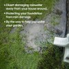 NAACOO Gutter Downspout Extensions, Upgraded 12x12in Catch Basin Low Profile