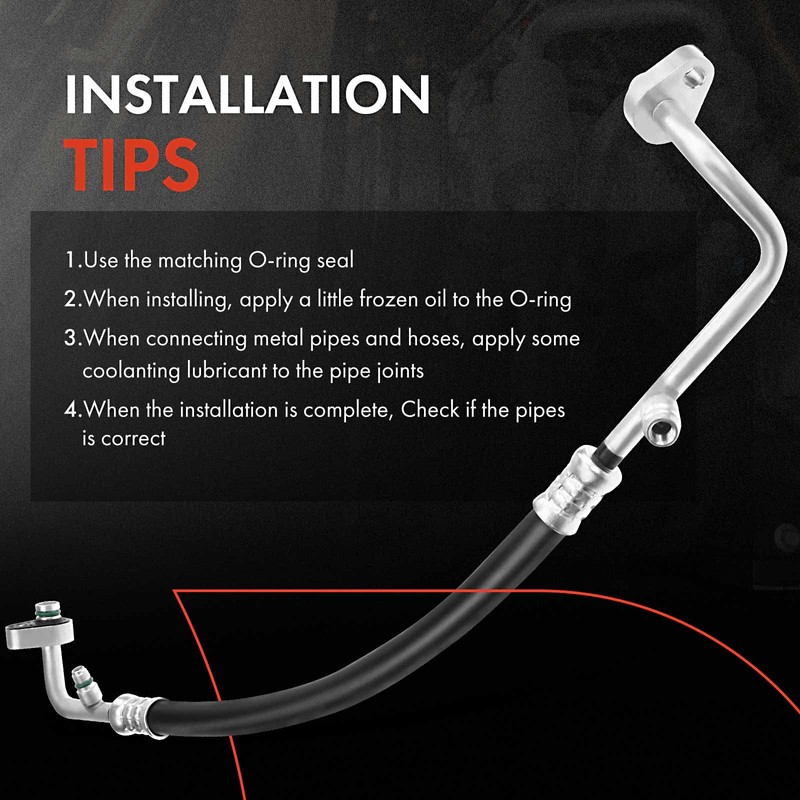 A-Premium A/C Discharge Line Hose Assembly Compatible with Scion xB