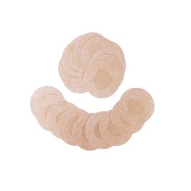 10 Pairs Round Disposable Non Woven Fabric Adhesive No Show Nipple Cover Patches Breast Petals Chest Pad