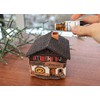 Midene Ceramic Aroma Light House, Handmade, Artistic Miniature, Old Bakery