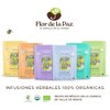 Flor Paz Orgánico Herbal Toronjil Anochecer Infusión Relajante Cafeína Dormir