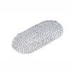 Croydex AG300032 Pebbles Non-Phthalate Slip-Resistant PVC Suction Bath Mat, Clear,