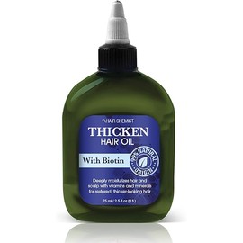 Hair Chemist Solutions Thicken Hair Oil with Biotin 2.5 oz