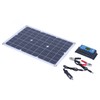 Solar Battery Charging Panel 50W Monocrystalline DC 18V Portable Solar