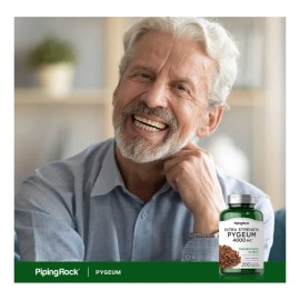 Pygeum 4000mg Próstata Salud Hombre (200 Caps) Americano #1 Sabor Sin Sabor