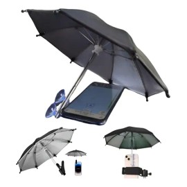 Soporte Para Sombrilla Para Teléfono Celular Para Auto Negro                                                                                          