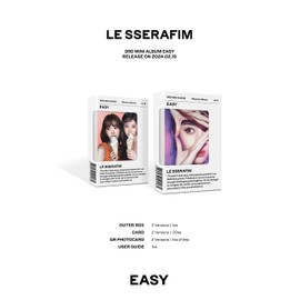 Generic LE SSERAFIM 3rd Mini Album EASY Weverse ver B (UNIT)