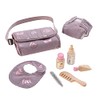 howa 29502 Doll's Changing Bag for Dolls Rainbow Including 7-Piece