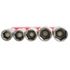 5PC (SAE) MAGNETIC NUT SETTERS 1/4" - 1/2"