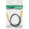 InLine 89937B RCA Cable, Video, 1x RCA Male / Male,