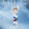 H&D HYALINE & DORA Crystal Guardian Angel Chakra Beads Suncatcher