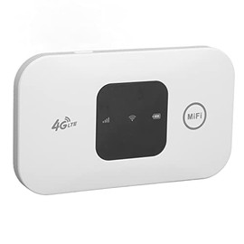 POCREATION Router WiFi Portátil 4G Alta Velocidad para Tabletas Computadoras Portátiles y Dispositivos Móviles Pequeño Ligero