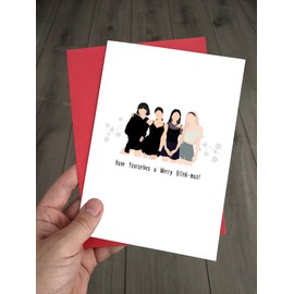 BlackPink Christmas Card - Have a Merry Little Blink-mas - New K-pop Xmas cards for daughter