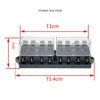 Aswalling 8-Way Car Medium Insert Fuse Box 8-Way Car Medium