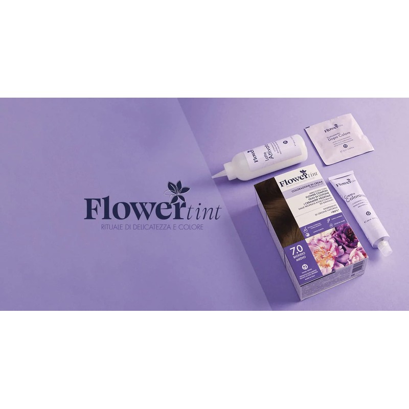 Purobio Flower Ink Colour 9.0 Light Blonde in Permanent Cream