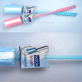 Large Sponge Bottle Brush - J (Hygienic for Baby & General Bottles) 10ea