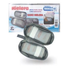 Practikos Nano Estuche Mini Hielera Con Gel Frío Micro Para Insulina