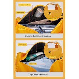 Gym Bag for Women, Waterproof Travel Bag with Wet Clothes Compartments and Adjustable Strap, Small Duffel Bag for Sports, Gyms and Weekend Getaway