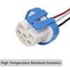 9007 9004 HB1 HB5 High Temperature Ceramic Headlight Plug Pigtail