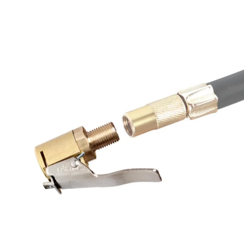 Tire Pump Adapter: Compatible with cars, motorcycles, and bicycles, made