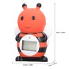 Baby Bath Thermometer Cartoon Bee Shaped IPX7 Waterproof 10‑50 Degrees