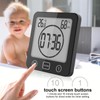 YiChZhe Bathroom Alarm Clock Bath Timer Waterproof Digital Bathroom Clock