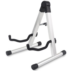 WOTLLA® Guitar Stand, Guitar Stands Floor with Sponges A Frame Folding Guitar Stand for Guitars Bass Cello Mandolin Banjo, Gifts for Guitar Players
