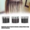 3 Bottles 3.0mm Silicone Micro Links Rings Beads Small Comfortable