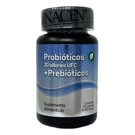 Probioticos Prebioticos Capsulas Pronacen