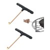 TAKSON Trampoline Spring Pull Tool T-Hook (2 Pack)