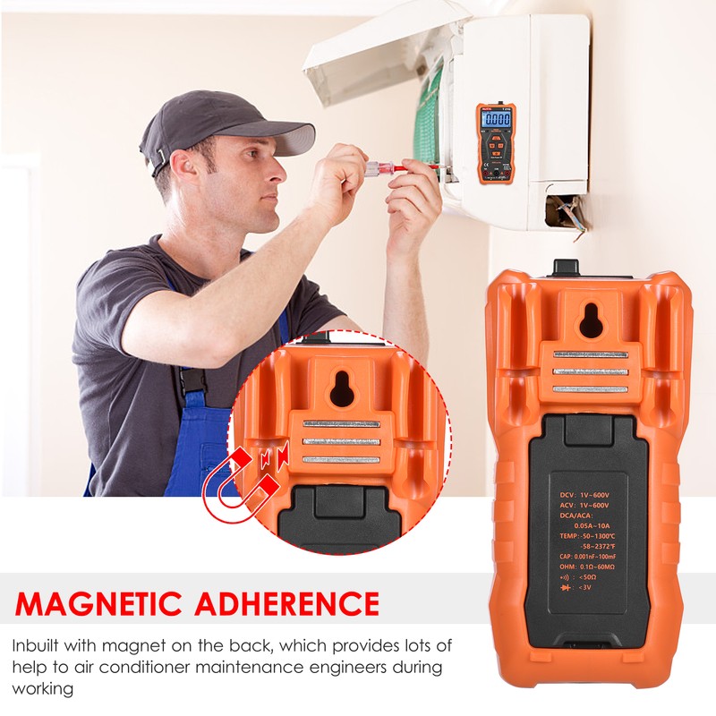 NJTY T21G Mini Smart Multimeter 6000 Counts True RMS Universal