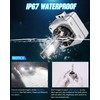 Nilight D3S HID Bulb, 6000K Diamond White D3S HID Headlight