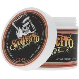 Men’s Hair Styling Clay – Strong Hold, Low Shine Matte Finish, Adds Volume & Definition, Professional Hair Clay for Textured Styles, 4 oz